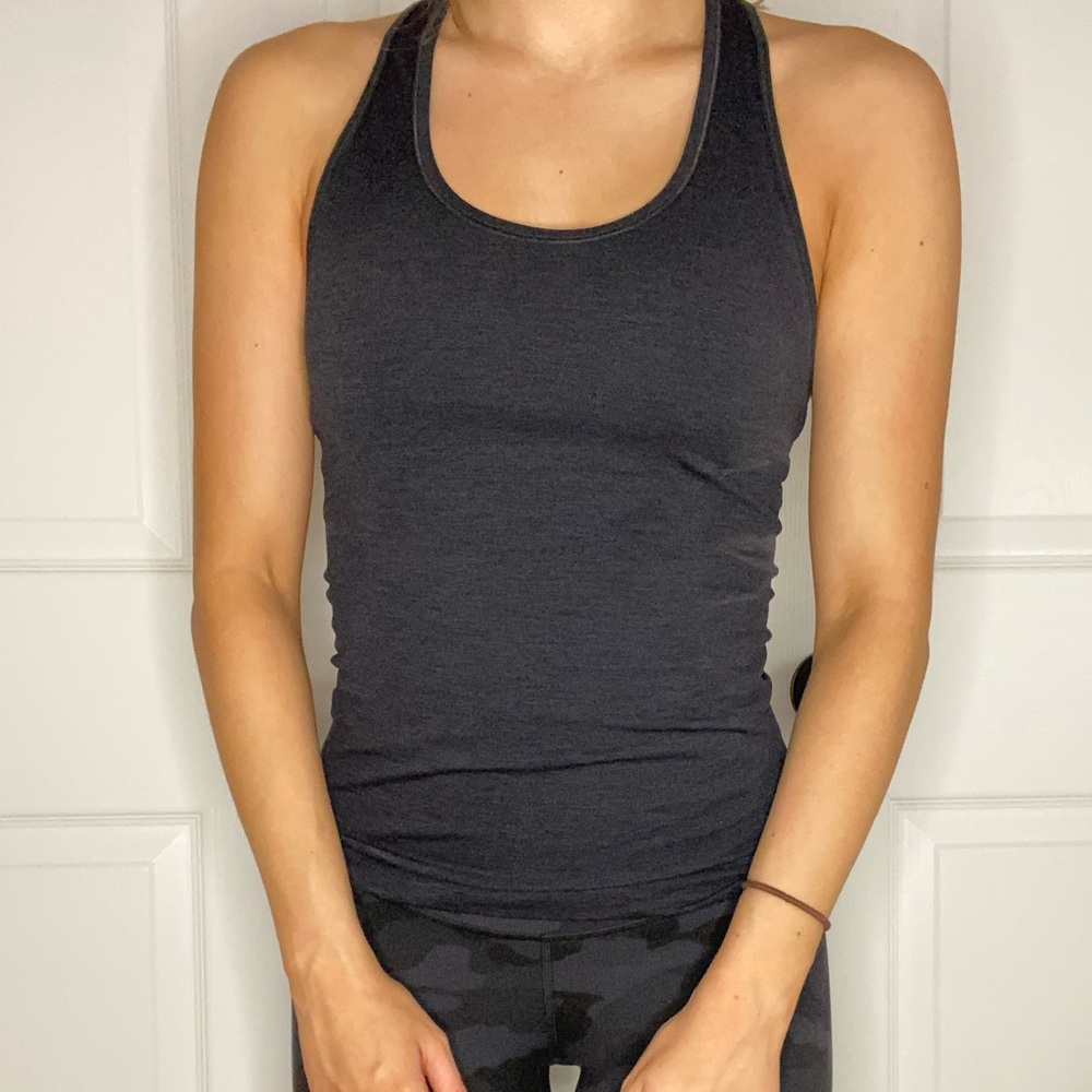Size 2 Lululemon tank top in black
